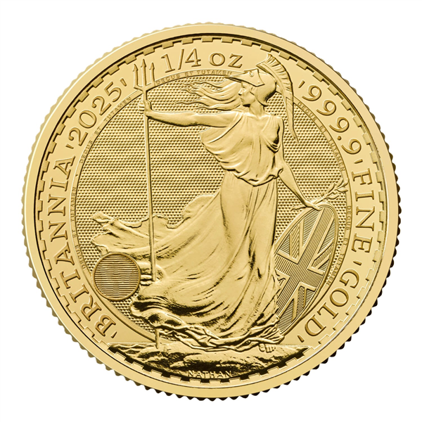 2022 1 oz Gold Britannia .9999 Gold Coin BU